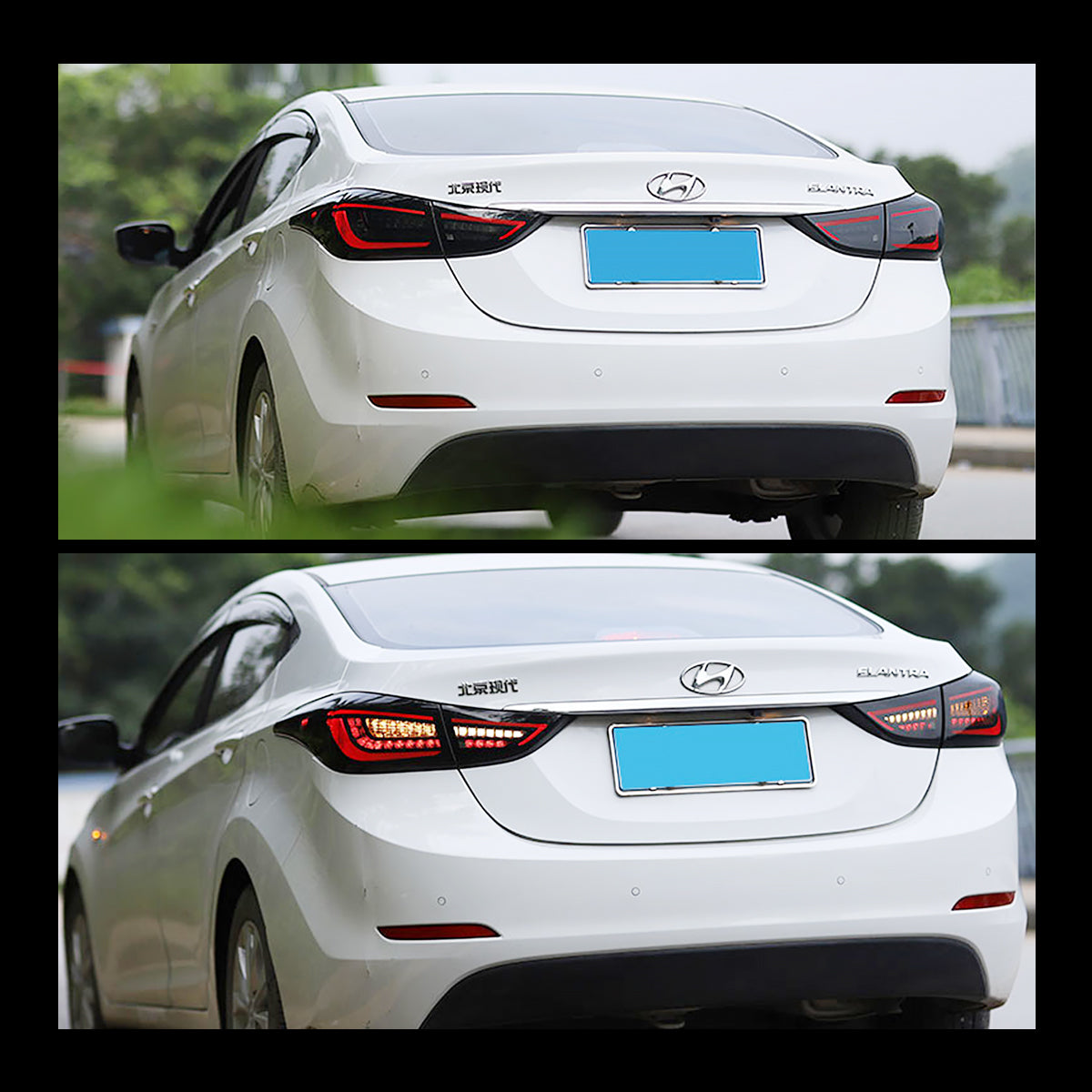 VLAND LED Tail Lights for 2011-2015 Hyundai Elantra Australia