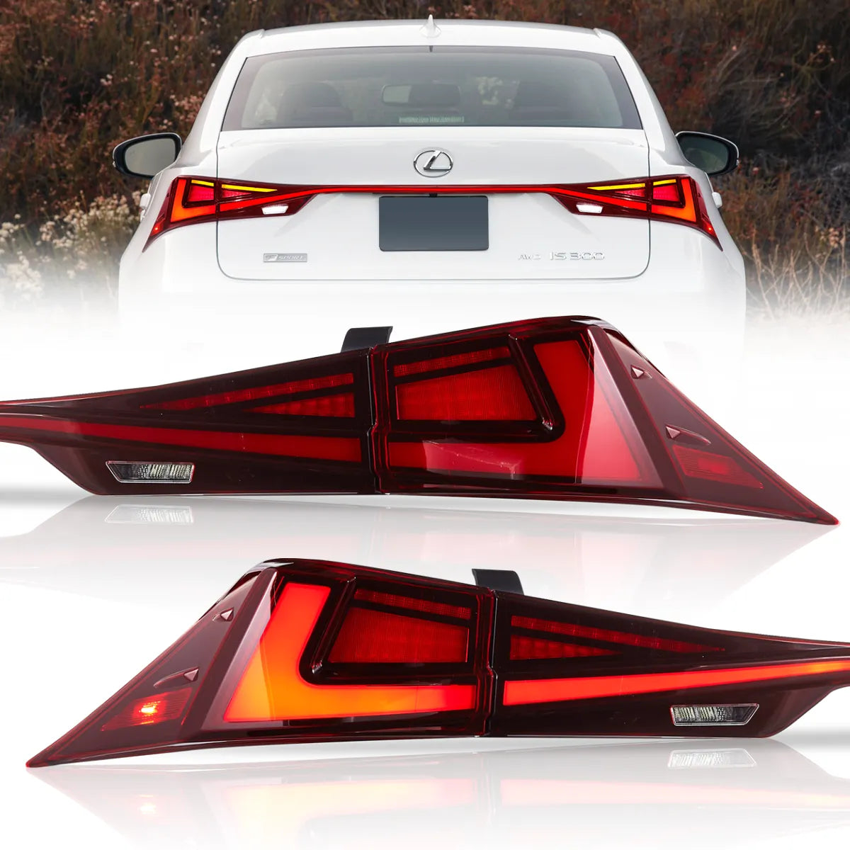VLAND LED Taillights For 2014-2019 lexus IS 250 200t 300h F Sport Australia VLAND™