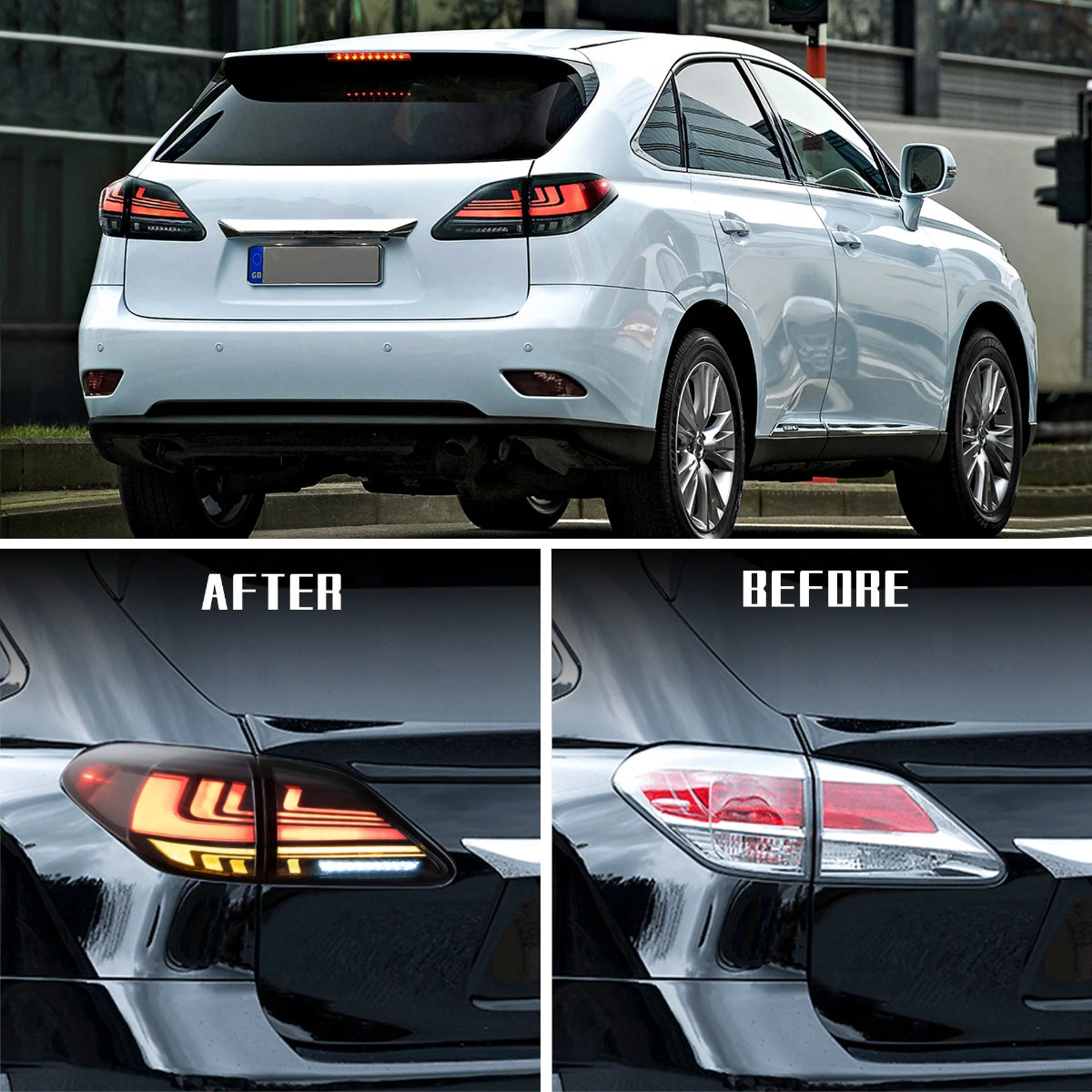 VLAND LED Taillights For 2010-2015 3rd gen. Lexus RX 350 400h 450h 450hL Australia