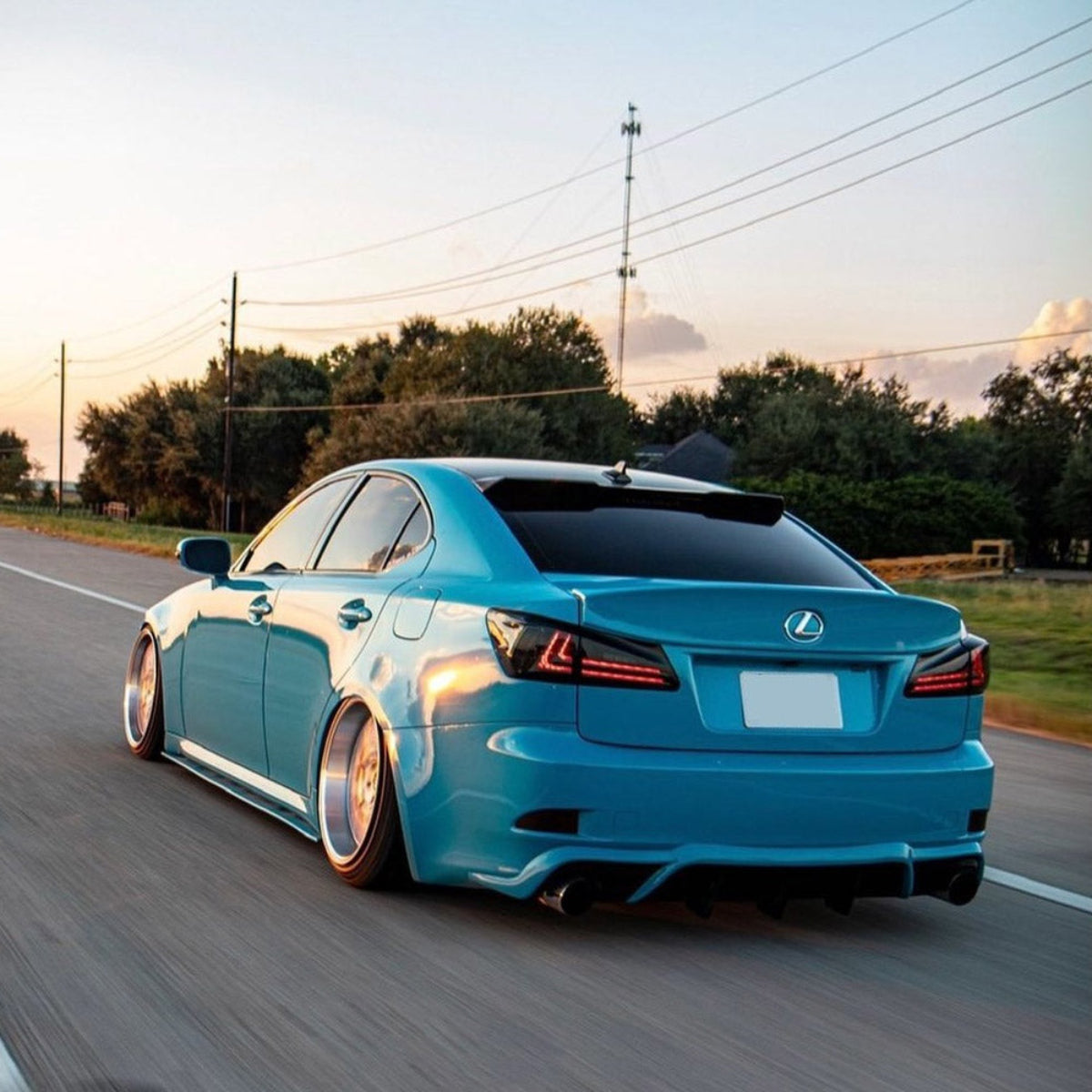 VLAND LED Tail Lights For 2006-2013 Lexus IS250 IS350 ISF IS200d IS220d(XE20) Australia