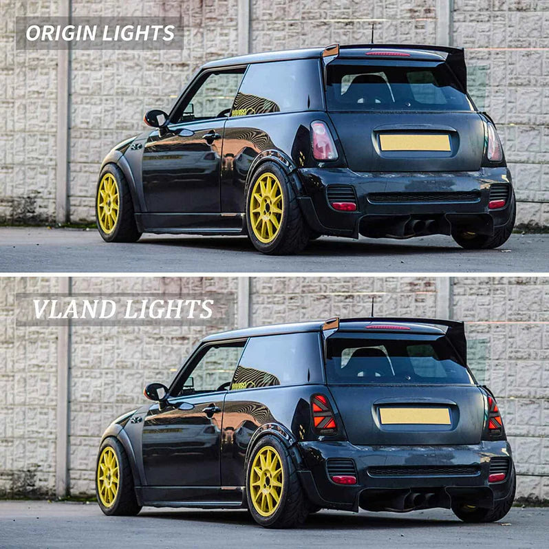 VLAND LED Tail Lights For 2001-2006 Mini Cooper R50 R52 R53 [Mini Hatch/Cabrio]