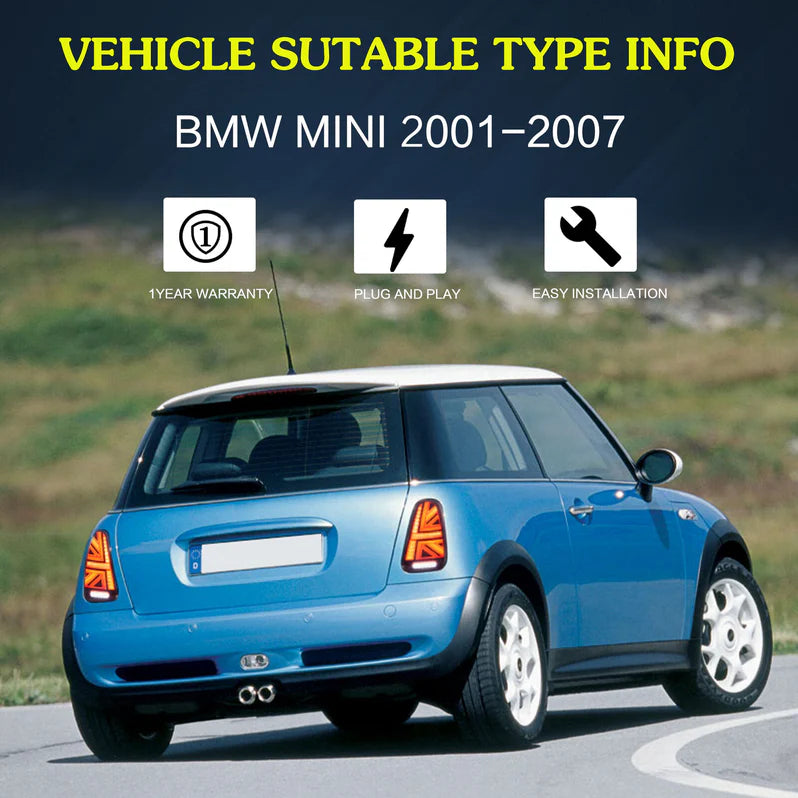 VLAND LED Taillights For 2001-2006 Mini Cooper R50 R52 R53 Australia
