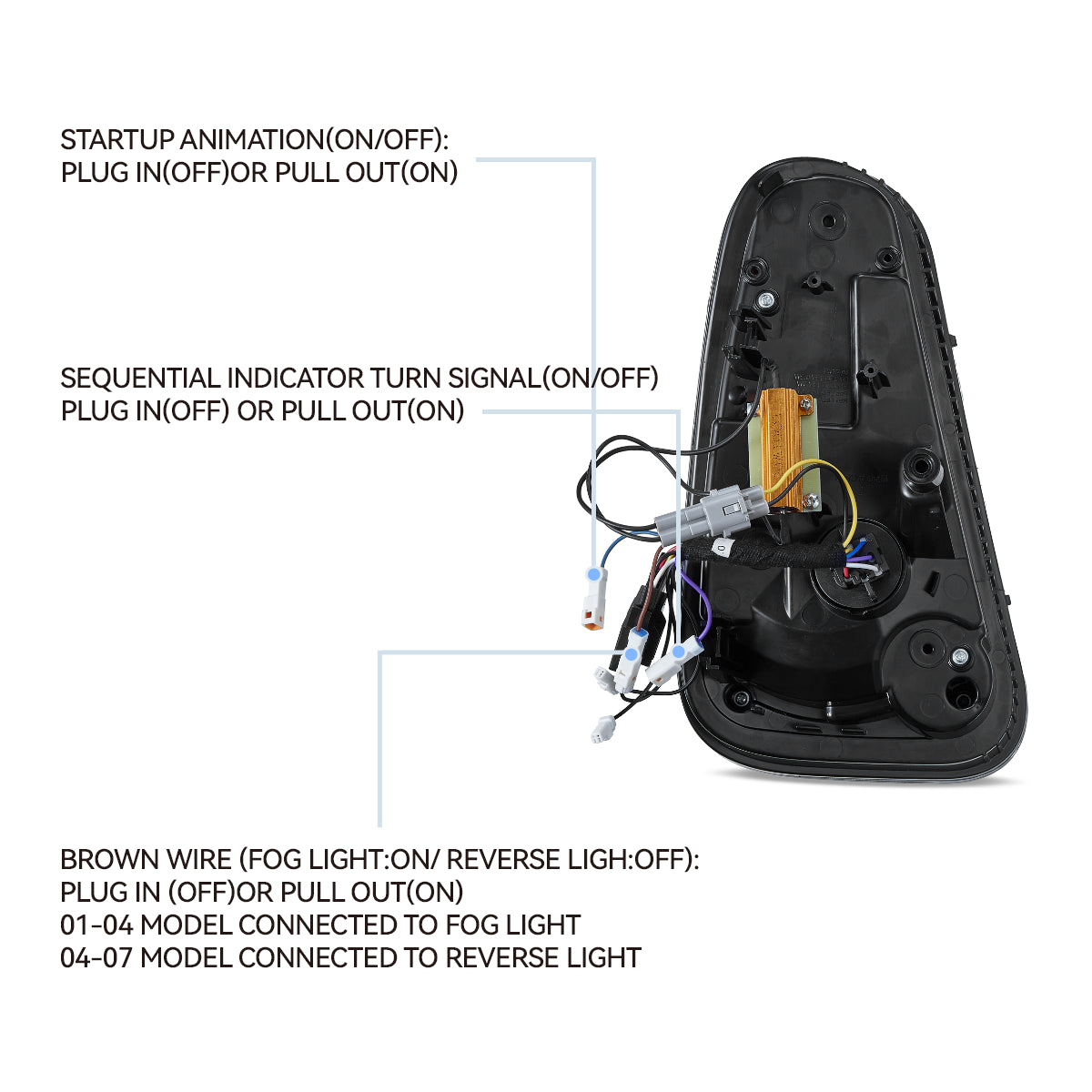 VLAND LED Taillights For 2001-2006 Mini Cooper R50 R52 R53 Australia