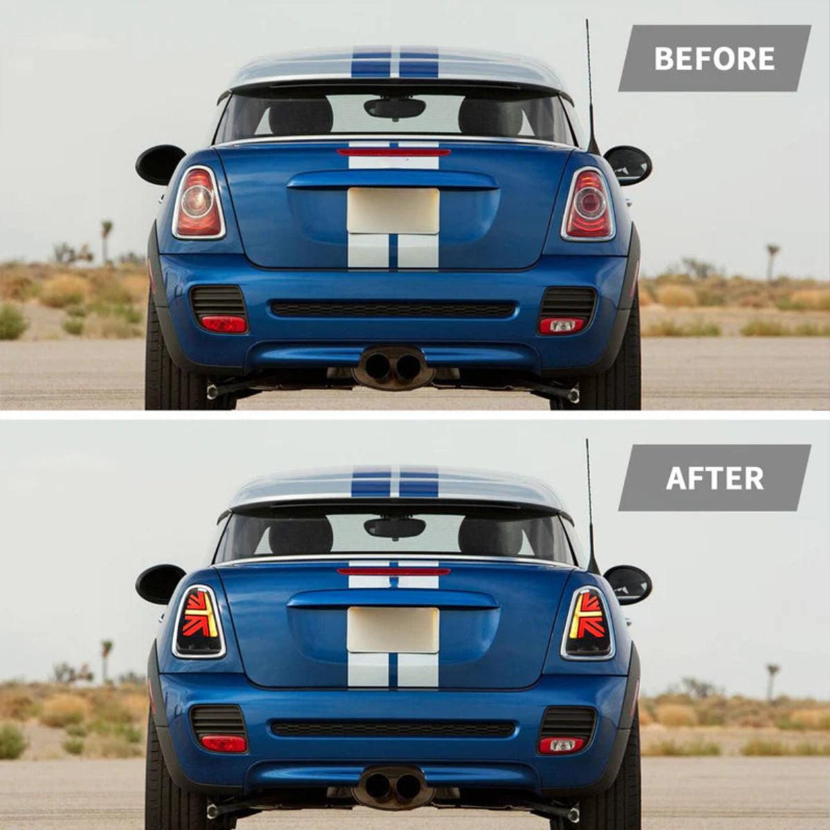 VLAND LED Tail Lights For 2007-2013 Mini Cooper R Series 2th Gen(R56-R59)