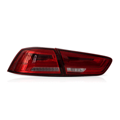 Clearance-2008-2017 Mitsubushi Lancer / EVO X Taillights Red Clear with start-up animation Australia