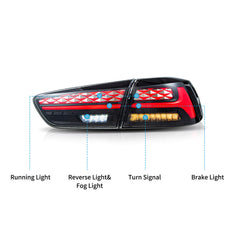 VLAND LED Tail lights For 2008-2017 Mitsubishi Lancer /EVO X Australia