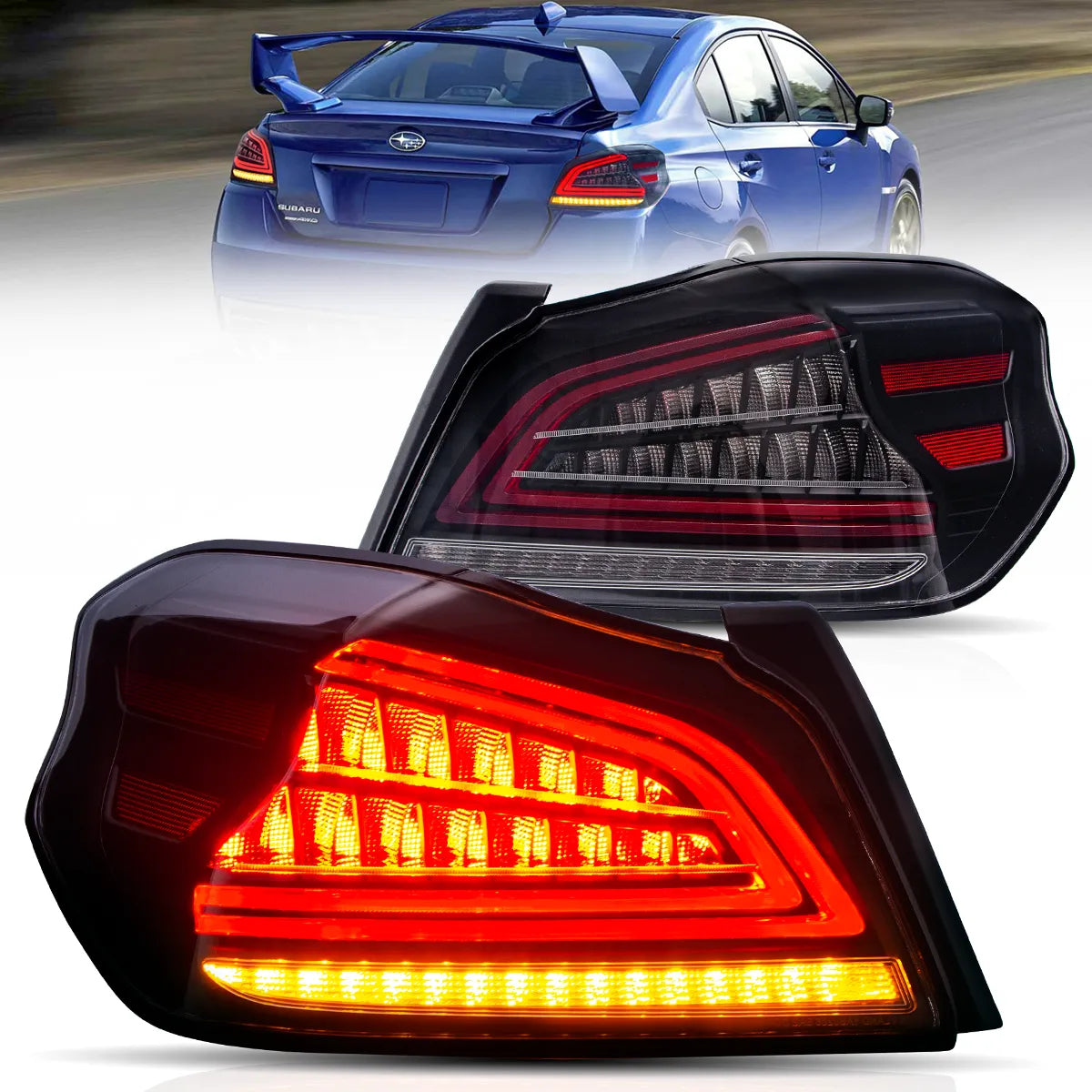 VLAND LED Tail Lights for 2015-2019 Subaru WRX & STI Australia VLAND™