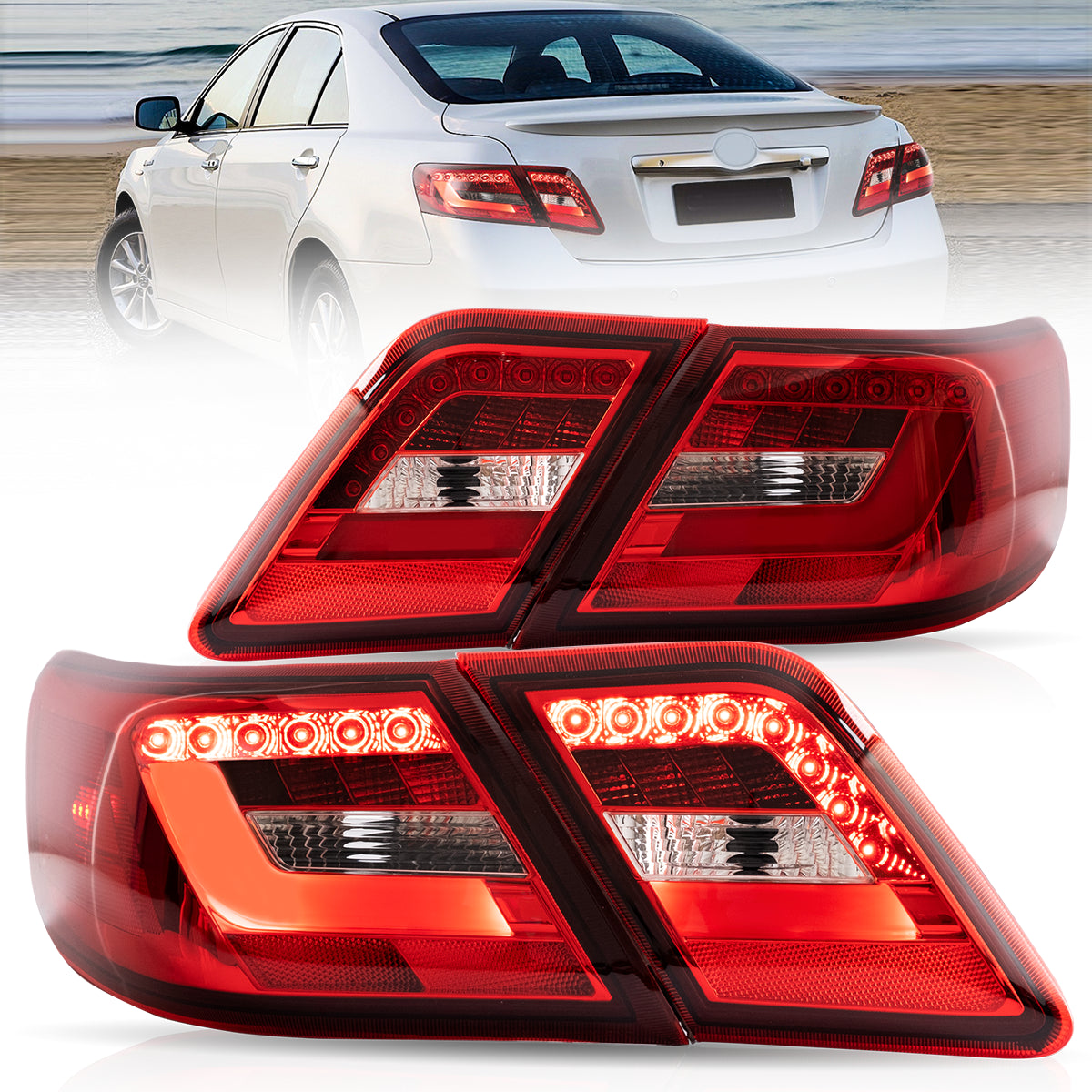 VLAND LED Tail Lights For 2007-2011 Toyota Camry Australia