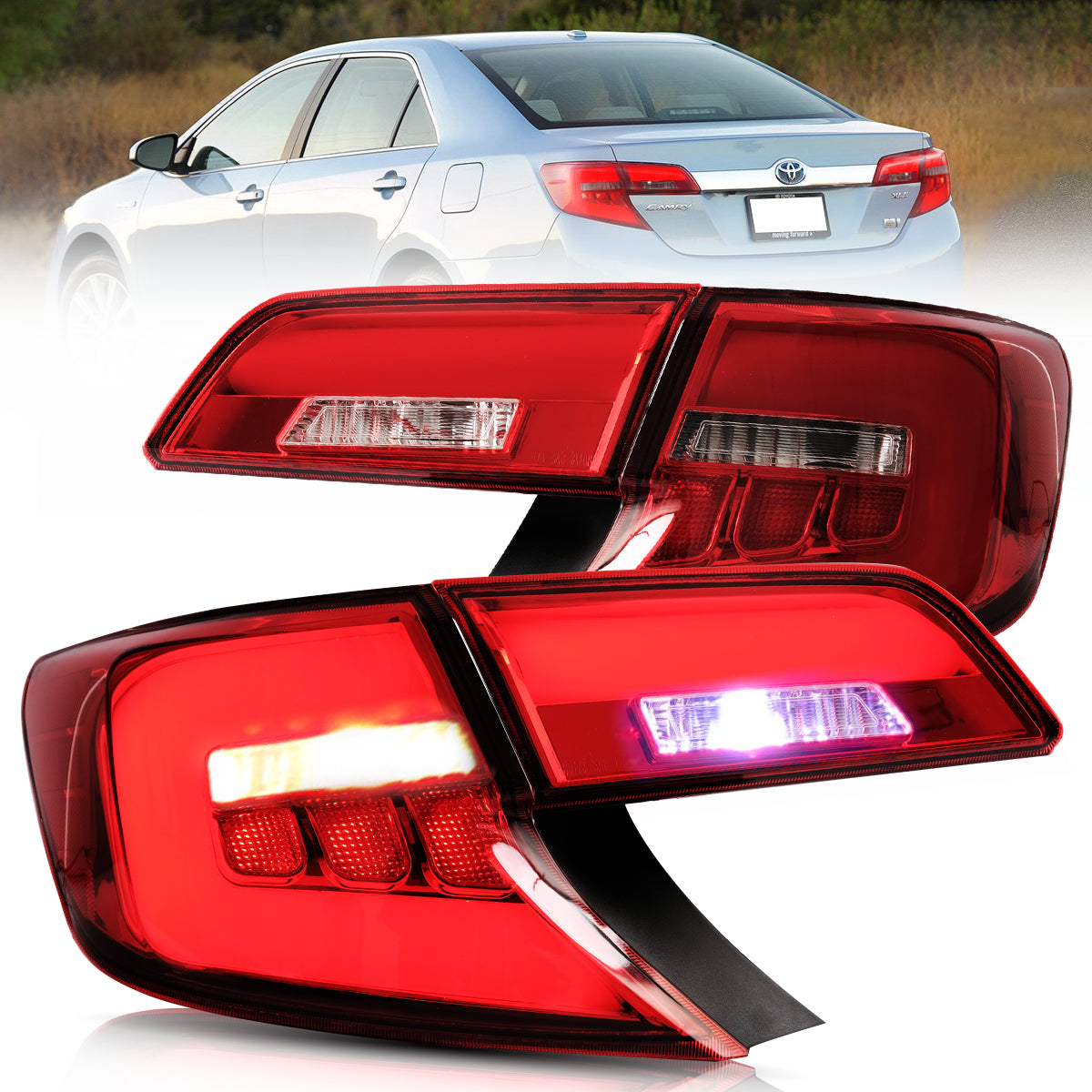 VLAND LED Tail Lights For 2012-2014 Toyota Camry Sedan Australia