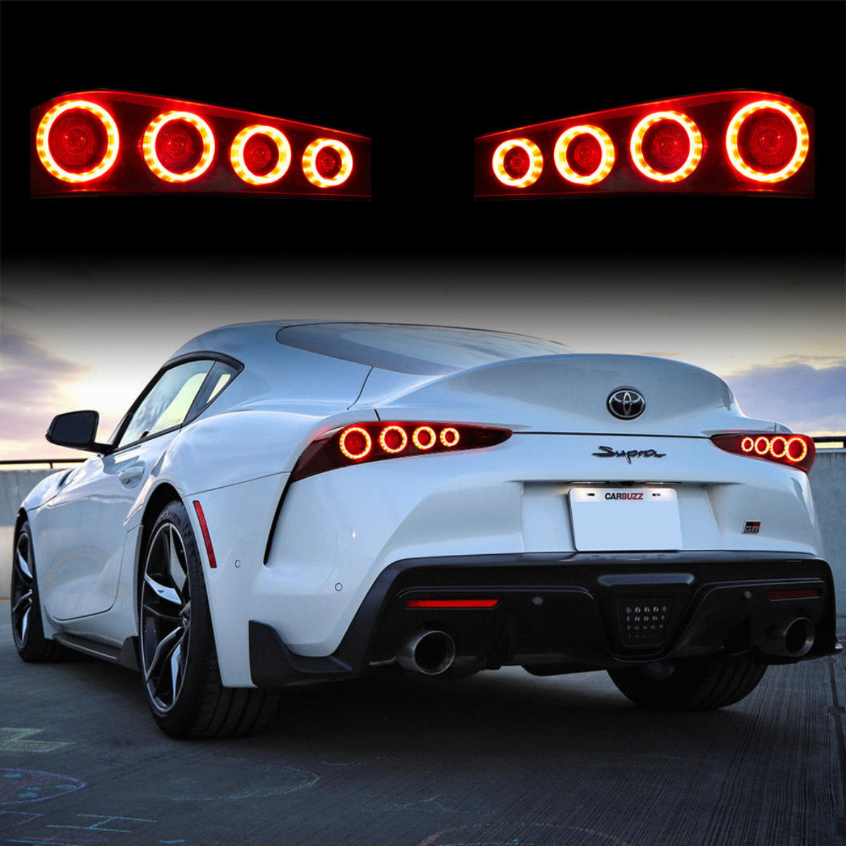 VLAND LED Taillights For 2019-2024 Toyota GR Supra A90/A91 Australia