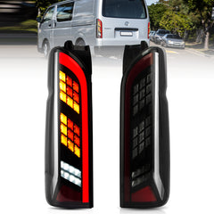 VLAND LED Tail Lights For Toyota Hiace 2005-2019 with Sequential Turn Signal Australia