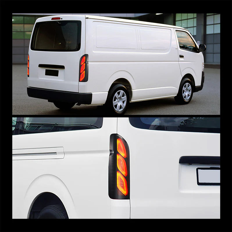 VLAND LED Taillights For 2005-2019 Toyota Hiace With Startup Animation Australia