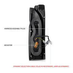 VLAND LED Taillights For 2005-2019 Toyota Hiace With Startup Animation Australia