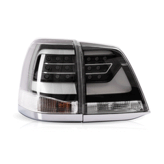 Clearance-VLAND Black Clear LED Taillights For 2008-2015 Toyota Land Cruiser Australia