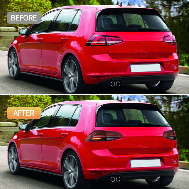 VLAND Laser style Tail Lights for 2013-2017 Volkswagen Golf MK7 Australia Vland AU