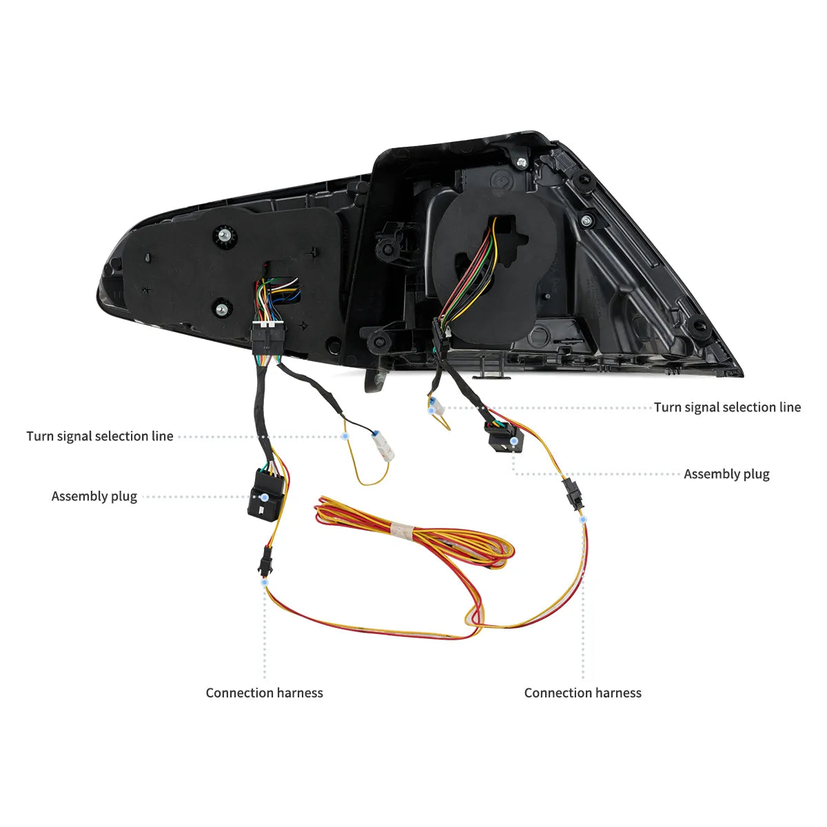 VLAND Laser style Tail Lights for 2013-2017 Volkswagen Golf MK7 Australia Vland AU