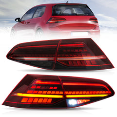VLAND LED Tail Lights for 2015-2021 Volkswagen Golf 7 MK7 Australia