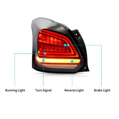VLAND LED Taillights For 2017-2022 Suzuki Swift Sport 3th Gen (A2L414) Hatchback Australia