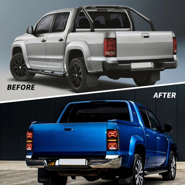 VLAND LED Tail Lights For Volkswagen Amarok 2010-2021 with Sequential Turn Signal Australia VLAND™