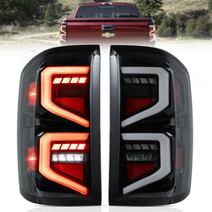VLAND LED Tail lights For 2014-2018 Chevrolet Silverado 1500 2500HD 3500HD